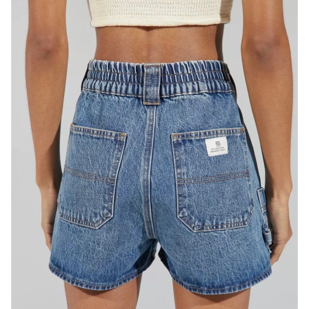 Urban Outfitters BDG Skate Shorts Denim Blue Jean Cargo Style size XS - Picture 5 of 14